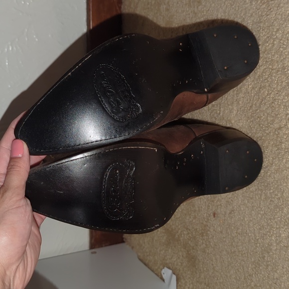 J.B Dillon Reserve Brown Western Cowgirl Festival Country Boots Size 8 - Picture 10 of 12